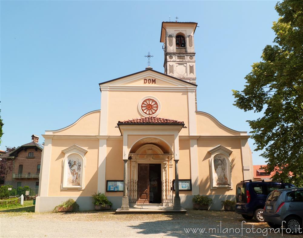 Muzzano (Biella) - Facciata della Chiesa di Sant'Eusebio